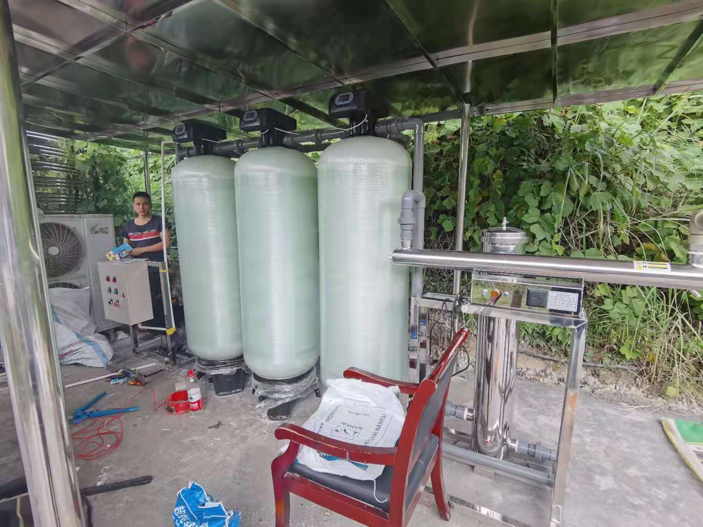 貴州8噸/時凈化水設備，貴州井水地下水過濾設備